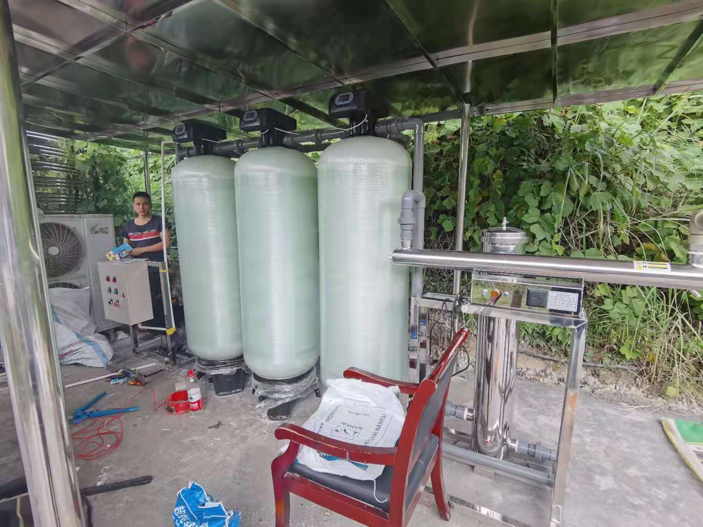 貴州8噸/時凈化水設備，貴州井水地下水過濾設備